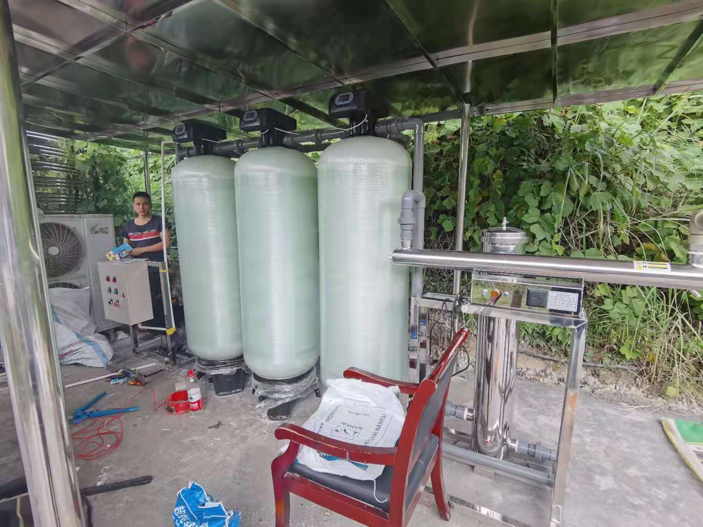 貴州8噸/時凈化水設備，貴州井水地下水過濾設備